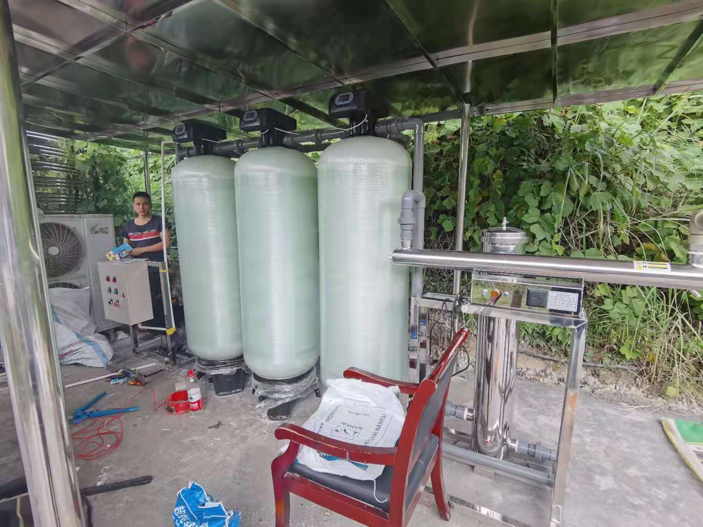 貴州8噸/時凈化水設備，貴州井水地下水過濾設備